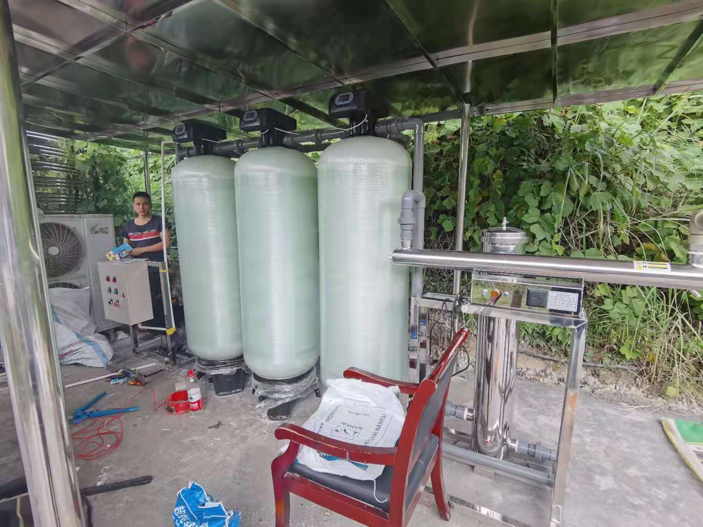 貴州8噸/時凈化水設備，貴州井水地下水過濾設備